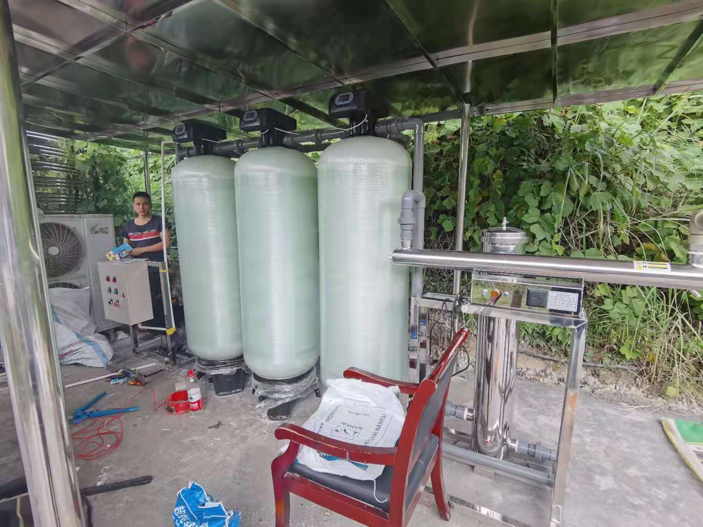 貴州8噸/時凈化水設備，貴州井水地下水過濾設備